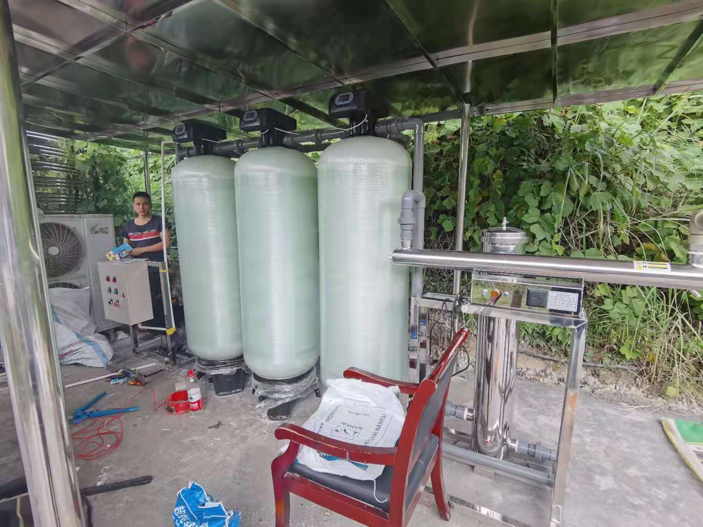 貴州8噸/時凈化水設備，貴州井水地下水過濾設備